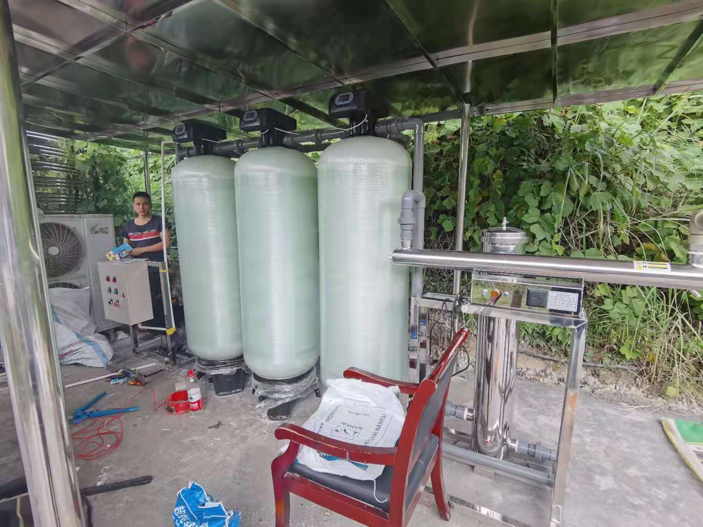 貴州8噸/時凈化水設備，貴州井水地下水過濾設備